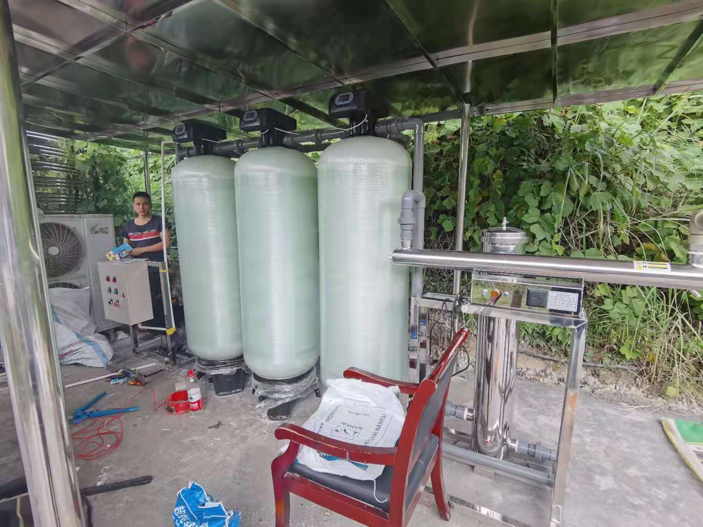 貴州8噸/時凈化水設備，貴州井水地下水過濾設備